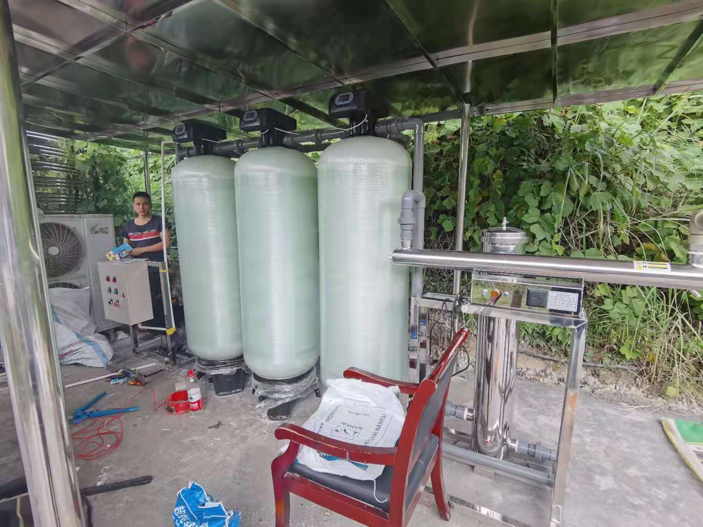 貴州8噸/時凈化水設備，貴州井水地下水過濾設備